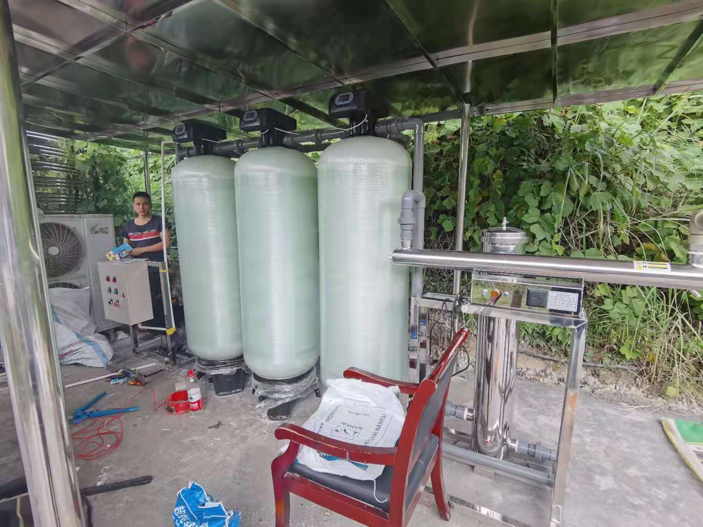 貴州8噸/時凈化水設備，貴州井水地下水過濾設備